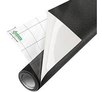 FEOMOS Film de fenêtre entièrement occultant avec côté blanc résistant à la chaleur, 100 % bloquant la lumière, roovale 60 x 299,7 cm