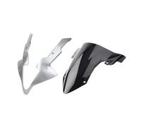 Feoosvx Déflecteur De Vent De Moto pour CFMOTO pour 450SR pour 450SRS Pare-Brise Avant Intégré Et Cache-Guide De Accessoires Moto Modifiés(L)