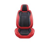 Feoosvx Ensembles Housses Siège pour Nissan pour Qashqai pour Juke pour Leaf pour Armada pour Altima pour Cube pour Dualis pour Tiida Couvre-sièges Voiture(Red Black 5 Seat C)