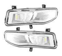 Feoosvx Feux Anti-brouillard Auto Pour Nissan Pour Micra Pour Mars V K14 Assemblée Lumière Brouillard Pare-chocs Avant Voiture 40W H11 LED Lampe Phare Antibrouillard(2 White Fog Light)
