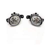 Feoosvx Feux Anti-brouillard Auto Pour Nissan Pour Qashqai J10 2007-2013 Lumière Brouillard LED Pour + 2 JJ10 Lampes Phares Halogène Lumières Phare Antibrouillard(LED lamp)