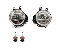 Feoosvx Feux Anti-brouillard Auto Pour Toyota Pour RAV4 2016-2018 Câble Interrupteur Grille Cache Phares Antibrouillard Halogènes Cadre LED Phare Antibrouillard(Halogen lamp)