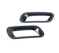 Feoosvx Feux Arrière Auto Pour Subaru XV 2012-2015 Cadre De Phare Antibrouillard Avant Et Arrière Autocollant Garniture ABS(Rear)