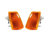 Feoosvx Feux Avants Auto Pour Peugeot 205 1983 - 1994, 630174 630175 Feu D'angle Latéral Avant De Voiture, Clignotant, Marqueur Latéral, Feu Stationnement Sans Ampoule(Yellow 1 Pair)