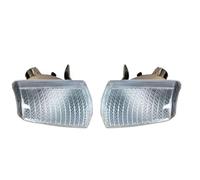 Feoosvx Feux Avants Auto Pour Peugeot 205 1983 - 1994, 630174 630175 Feu D'angle Latéral Avant Voiture, Clignotant, Marqueur Latéral, Feu Stationnement Sans Ampoule(1 Set White)