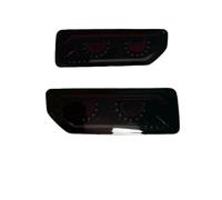 Feoosvx Feux Réflecteur Pare-Chocs Feu Arrière À LED pour Suzuki pour Jimny 2019-2024 Feu De Freinage Arrière Feu Recul Feu Circulation Diurne Clignotant(Dark Gray Cover)