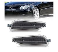 Feoosvx Phares Avant Pour W209 Pour CLK 2003-2009 Boîtiers De Clignotants Latéraux De Pare-chocs Avant Aucune Ampoule/prise Incluse Phare Principal(Clear Lens)