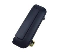 Feoosvx Pour Mitsubishi MK Pour Strada L200 Pour Triton 1996-2005 Poignée Extérieure Coffre Hayon Ou Avant Gauche Arrière Chromé Et Noir Poignée Porte Extérieure Voiture(Noir)