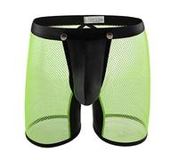 FEOYA Boxer Homme Transparent en Maille - Sexy String Slip Sous-vêtement Homme L