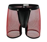 FEOYA Boxer Homme Transparent en Maille - Sexy String Slip Sous-vêtement Homme M