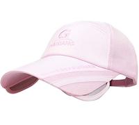 FEOYA - Casquette de Baseball Unisext Visière Réglable Chapeau de Soleil Femme Homme Lègére Séchage Rapide pour Sports Pêche Couleur Rose