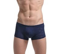 FEOYA Lot de 1 Boxer Shorts de Perspective Culottes Hommes Légères et Respirantes Caleçon Séchage Rapide Bleu L