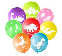 FEPITO 16PCS 12 "Dinosaurs Ballons En Latex Pour Dinosaur Party Supplies et Dinosaur Party Decorations
