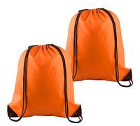FEPITO 2-15 Pack Cordon Sac À Dos Sac Sac À Dos Cinch Fourre-tout Sport Chaîne Sac À Dos Gym Sacs pour Gym ou Voyager