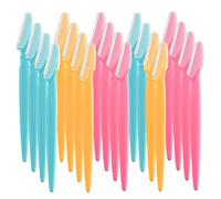 FEPITO 20 Pièces Rasoirs à Sourcils Rasoir Visage pour Femmes et Hommes Visage Détachants De Cheveux (20PCs)