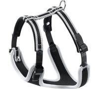 Feplast 75462921 Ergocomfort Harnais ergonomique pour chien P XS, système de micro-réglage, fermeture rapide, L : 28 x 38 Cm - P : 37 x 47 Cm Argent