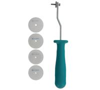 FEPS Rouleau d'étanchéité avec rouleau pour joint de fenêtre et de porte de 4,3, 6, 10, 15 mm de profondeur de feuillure