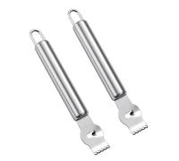 FEQDWOX Zesteur Agrumes & Éplucheur Citron Lot de 2 - Professionnel en Acier Inoxydable, Râpe pour Cocktails, Gingembre & Ail, Ultra Précise & Durable
