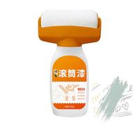 Fer à boucler de peinture pour la maison: petite brosse rotative, fer à friser de réparation murale | mni rouleau de peinture de retouche, pâte de réparation murale, fer à friser pour les cheveux à la