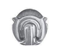 Fer à cheval antérieurs fermés en aluminium Colleoni Rock and Roll Argenté Taille 2