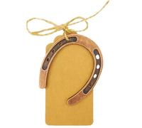 Fer à cheval décoratif porte-bonheur en forme de fer à cheval pour décorations de mariage et d'anniversaire de mariage vintage