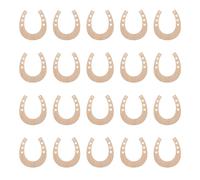 Fer À Cheval En Bois, Artisanat Inachevé, Pièces En Forme De Cowboy, Découpes, Artisanat Rustique Vierge, Décorations, Étiquettes De Bricolage