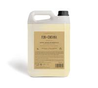 Fer à Cheval - Véritable Savon de Marseille Liquide - Sans Conservateur, et Hypoallergénique, il est Doux pour la Peau des plus Sensibles (SANS PARFUM, 5L)