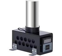 Fer À Cintrer Les Éclisses De Guitare, Fer À Cintrer Les Éclisses Latérales De Violon, Outil De Cintrage Du Bois, Température Réglable De 0 À 280 °C, For La Fabrication(Black,Height-16cm)