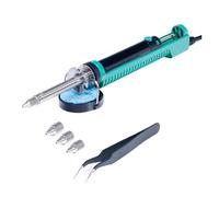 Fer À Dessouder Électrique Portable 30 W, Pompe Aspiration, Pistolet De Retrait Ventouse Avec Buse Soudage For Réparation Soudure Chauffage PréCis(SET4)