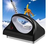 Fer à farter pour ski et snowboard, fer à farter pour snowboard à température réglable, fer à farter pour ski de course avec plaque de base, outil de fartage de précision pour la maison, protection