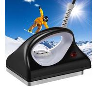 Fer à farter pour ski et snowboard, fer à farter pour snowboard à température réglable, fer à farter pour ski de course avec plaque de base, outil de fartage de précision pour la maison, protection