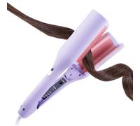 Fer À Friser Cheveux,Créateur de Vagues Fer à Cheveux | Chauffe 15 Secondes Onduleur Température Réglable Pour Femmes Adolescentes Filles