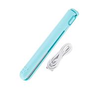 Fer à friser de voyage - Petit fer à lisser 2 en 1 de 10 W | Fer à lisser les cheveux de 53 g, outils pour boucler les cheveux avec fer plat, onduleur de cheveux pour voyages