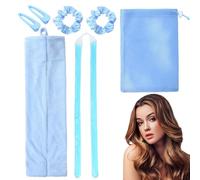 Fer À Friser Sans Chaleur - Sleeping Curlers Avec Clip, Bigoudis Pour Dormir | Doux Sans Chaleur, Outil De Coiffure Bricolage Pour Cheveux Longs, Filles Femmes Dormant