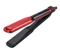 Fer à Gaufrer Professionnel 45W pour Cheveux avec Écran Digital Noir / Rouge