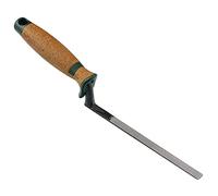 Fer à jointoyer professionnel de 10 mm, truelle fabriquée à la main, à partir d'une feuille conique, forgée, manche en liège
