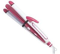 Fer à Lisser 3-en-1 avec Fonction Boucleur et Coiffeur Avizar Blanc / Rose Blanc