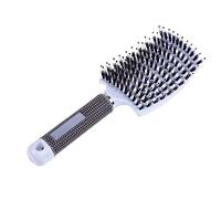 Fer À Lisser Brosse de cheveux Femmes humides peigne brosse à cheveux professionnels brosse à cheveux massage brosse peigne for les cheveux outils de coiffeur de coiffeur Brosse À Cheveux Bouclés(Whit