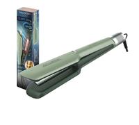 Fer à Lisser Cecotec avec Air Air Lisse Olive. 600W, Protège les Cheveux, Technologie Ionique, Kératine et Huile d'Argan