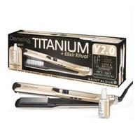 Fer a Lisser Coffret lisseur vapeur TITANIUM V2 ELIXIR RITUAL DEMELISS 5 niveau de tempé G