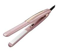 Fer à Lisser et à Boucler en Céramique Tourmaline 25W avec Température Réglable Avizar Rose Rose