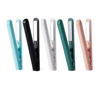 Fer à lisser - Outil de coiffure en céramique | Presse à cheveux double tension 17x2,4 cm, kit de coiffure lisse, pour cheveux, fer à coiffer en céramique à chaleur rapide, fers