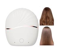 Fer à Lisser Sans Fil | 3 Températures Peigne Anti-Brûlure | 2000 mAh Rechargeable Brosse Lisseuse Portable | pour Femmes Soins Coiffage Voyage Hôtel Trajet Quotidien Vacances