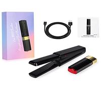 Fer à Lisser Sans Fil, LiveGo Fer à Lisser 2 en 1, Mini Fer Plat en Céramique Rechargeable USB Portable, Chauffage Rapide, Adapté Aux Voyages