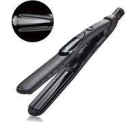 Fer à Lisser Vapeur,2en1 Lisseur Vapeur Professionnel,Lisseur Cheveux/Boucleur,5 Niveaux de Température,Chauffage Rapide 15s