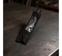 Fer à maçonnerie à double tête pour presser des lignes de coulis plates sur des murs en brique avec sac de rangement pour une gestion organisée des outils