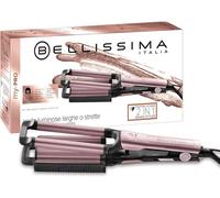 Fer à Onduler,Plaque Céramique Réversible Waver Cheveux Professionnel,Boucles Larges ou Serrées My Pro Beach Waves GT20