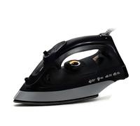 Fer à repasser à vapeur portable, défroisseur 1200 W avec 3 réglages de température et fonction spray, défroisseur de voyage compact pour éliminer les plis, portable et léger black