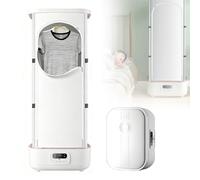 Fer à repasser à vapeur sur pied, fer à vapeur vertical, support de séchage électrique suspendu avec télécommande pour un entretien rapide et efficace de la poussière pour la maison et le voyage