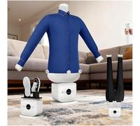 Fer à repasser automatique humanoïde tactile for chemises, séchage à 360° sans zones mortes, 109 trous, sortie d'air chaud à 75°(A)